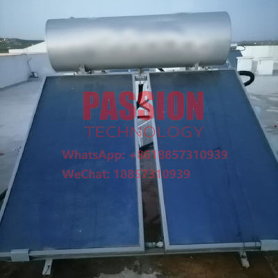 ক্লোজ লুপ ফ্ল্যাট প্লেট সোলার ওয়াটার হিটার 300L ফ্ল্যাট প্যানেল সোলার হিটিং কালেক্টর